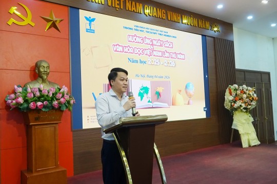 Hoạt động trải nghiệm hưởng ứng Ngày Sách và Văn hóa đọc Việt Nam